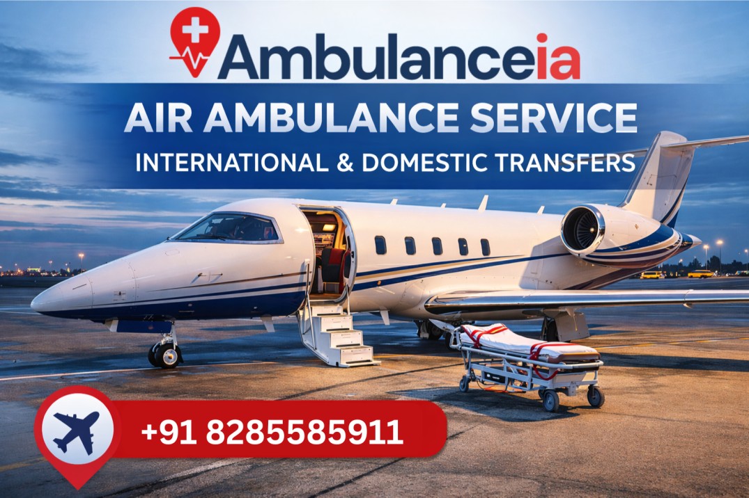 Air Ambulance Service in Varanasi