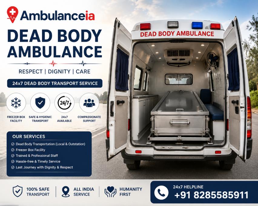 Dead Body Ambulance in Agra